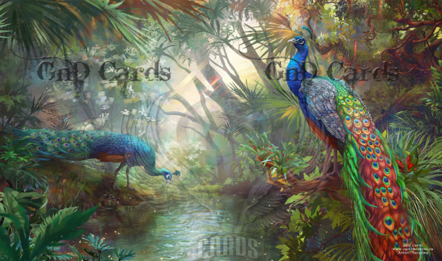 The Peacocks Playmat
